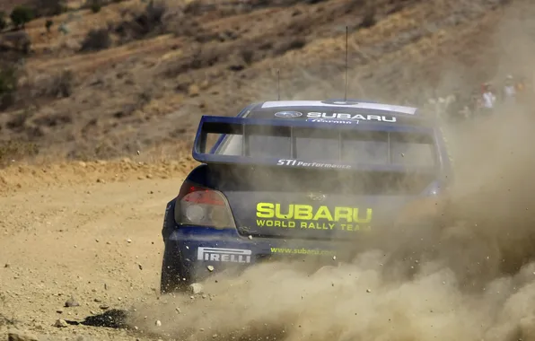 Dust, subaru, rally, wrx, impreza, sti