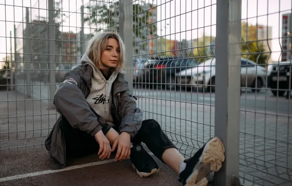 Picture the city, freckles, sneakers, Andrey Monahov