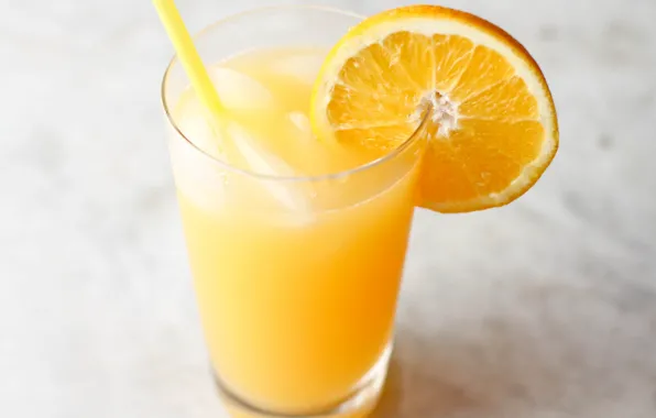 Glass, Drink, Orange, Tube, Nectar, Refreshing