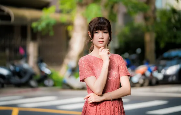 Look, girl, sweetheart, Asian