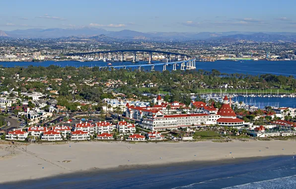 City, the city, USA, California, San Diego