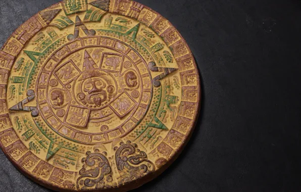Picture background, pattern, round, the Aztecs, calendar, Aztec Calendar, Shem