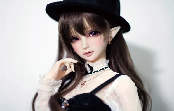 Elf, hat, doll, ears