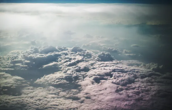 The sky, clouds, horizon, top, dobraatebe