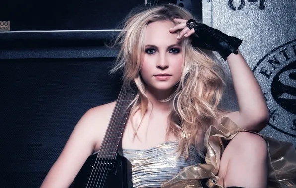 Picture actress, blonde, vampire, the vampire diaries, Candice Accola, Candice Accola, Caroline Forbes