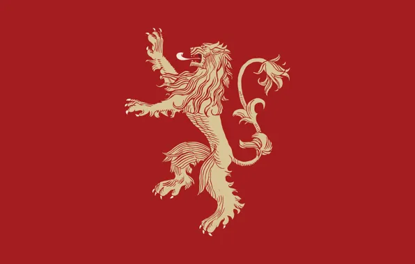 Minimalism, Leo, book, the series, coat of arms, A Song of Ice and Fire, game …