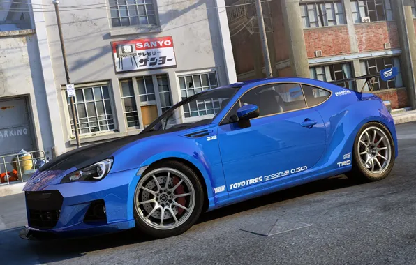 Subaru, widebody, BRZ, dangeruss, sport compact RWD sports car, Sports coupe