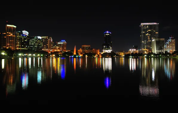 City, the city, USA, Orlando, Florida