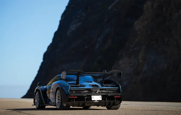 Picture McLaren, Senna, rear view, McLaren Senna