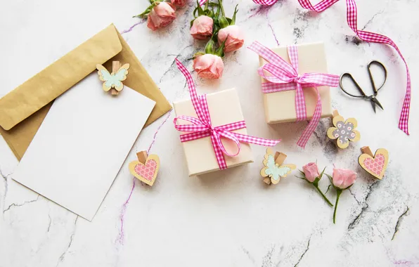 Holiday, gifts, the envelope, Olena Rudo