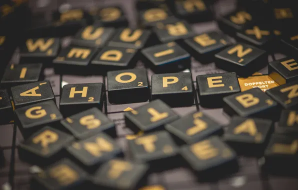 Gold, black, yellow, hope