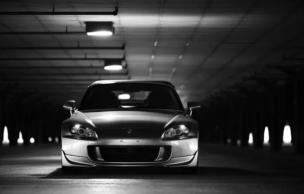 Picture shadows, Honda, silver, Honda, S2000, front, silvery, S-Series