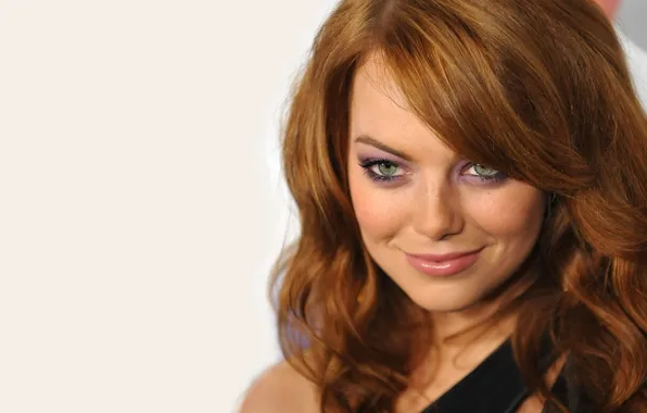 Eyes, look, actress, lips, Emma Stone, Emma Stone