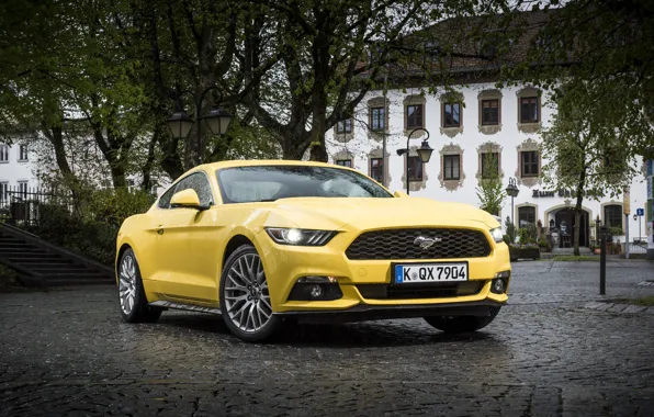 Coupe, Mustang, Ford, Mustang, Ford, 2015, EU-spec
