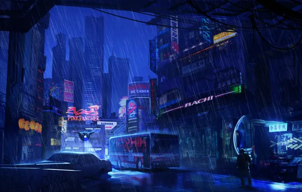 Cyberpunk city. (1920x1080) : r/wallpaper