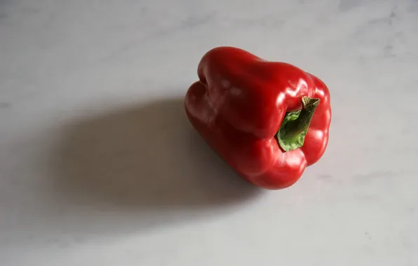 Red, pepper, vegetable