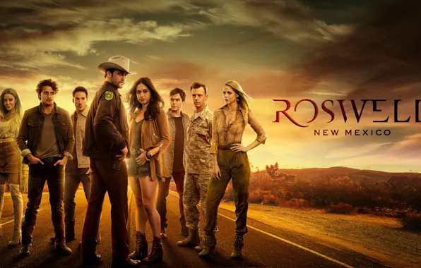 Picture road, look, the series, actors, New Mexico, Movies, New Mexico, Roswell
