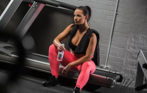 Water, model, fitness, gym