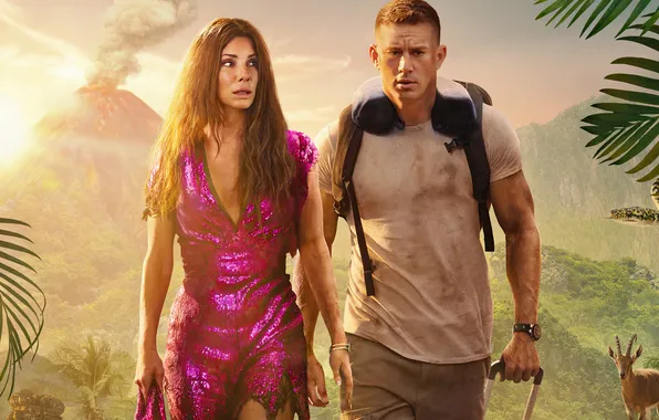 Jungle, adventure, action, poster, Comedy, Channing Tatum, Sandra Bullock, Channing Tatum