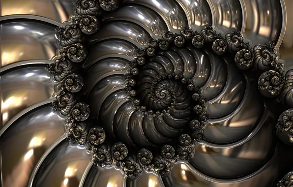 Abstraction, pattern, fractals, spiral, fractal, abstract background, tightening