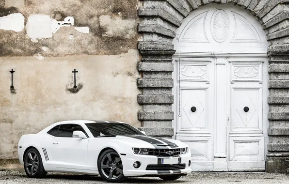 Picture Chevrolet, Camaro, white