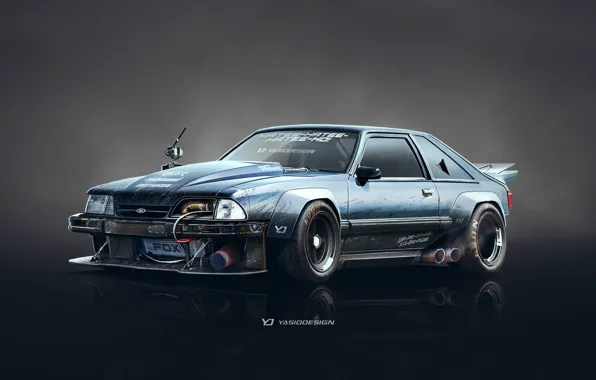 Auto, Machine, Ford, Ford Mustang, Art, Yasid Design, Yasid Oozeear, YASIDDESIGN