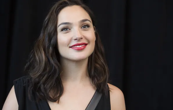 Smile, portrait, actress, brunette, beauty, Gal Gadot, Gal Gadot