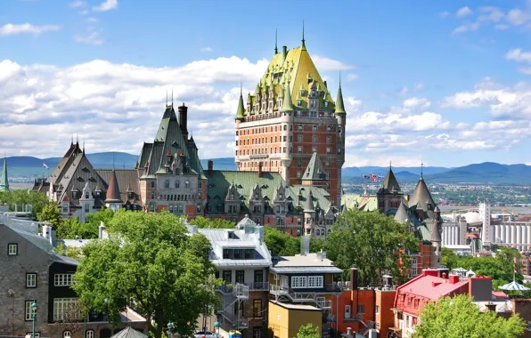The city, home, Canada, Quebec