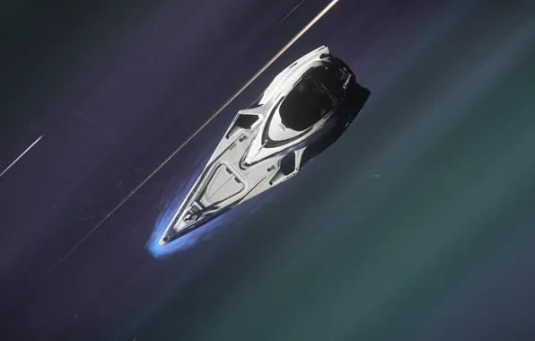 Picture space, speed, spaceship, Star Citizen, hyperspeed