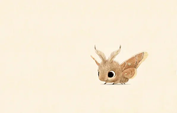 Picture background, mood, baby, art, moth, children's, syd hanson