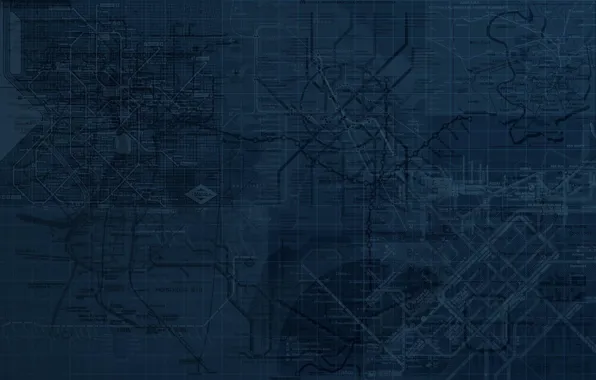 Line, branches, metro, map, scheme