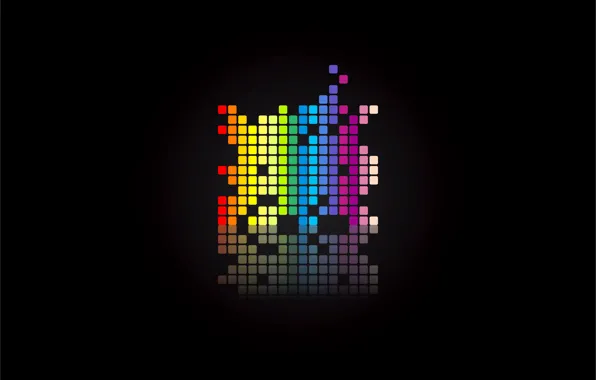 Wallpaper color, background, black, minimalism, characters, signs ...