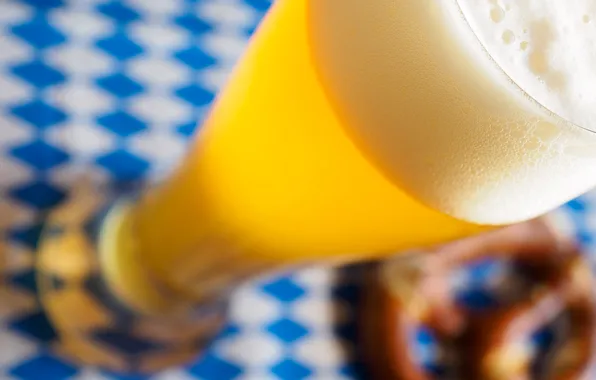 Foam, glass, glass, beer, drink