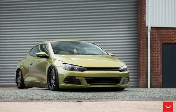 Picture Volkswagen, and, Scirocco, CVT, Vossen, Wheels, VLE-1