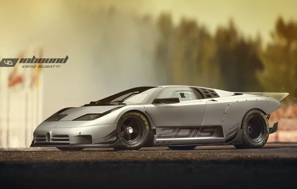 Bugatti, Grey, 110, 2015, Yasid Design, Yasid Oozeear, YASIDDESIGN, Bugatti EB110