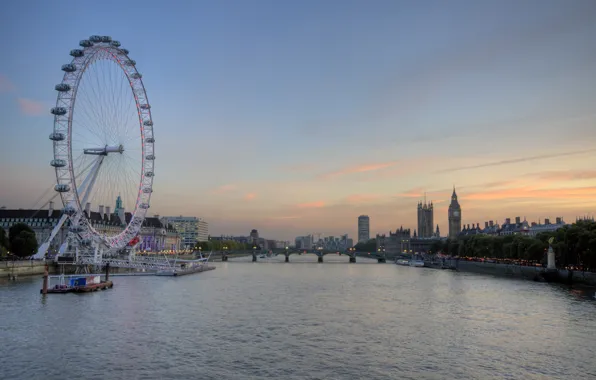 Picture London, The evening, Thames