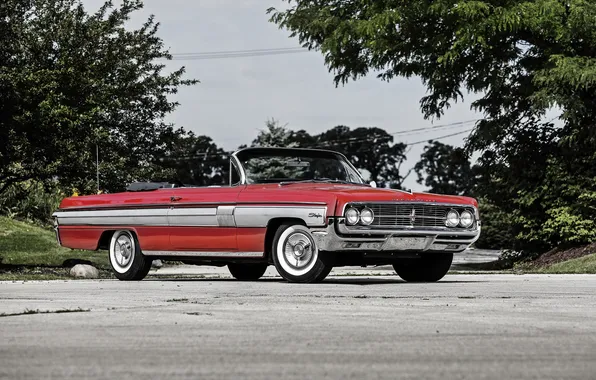 Picture convertible, Convertible, 1962, Oldsmobile, the Oldsmobile, Starfire