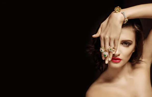 Girl, hot, sexy, eyes, smile, beautiful, figure, model