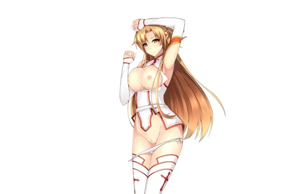 Girl, hot, sexy, pussy, boobs, breast, anime, beautiful
