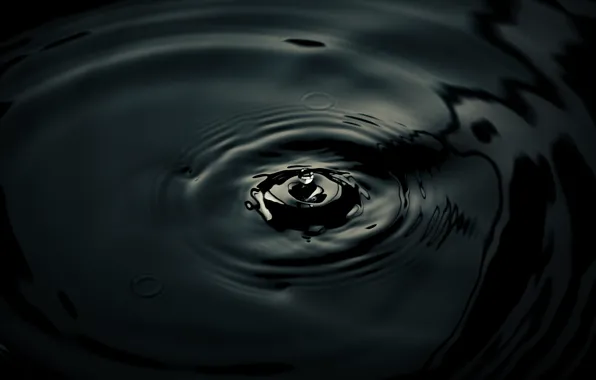 WATER, RUFFLE, LIQUID, SQUIRT, SURFACE, DROP
