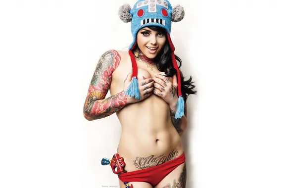 Picture Girl, Tattoo, Kareem, Toy, Red Panty