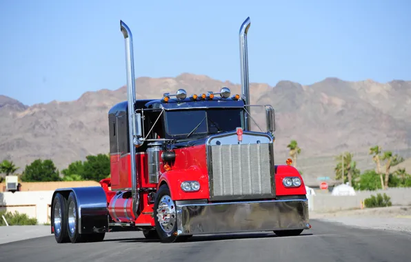 Custom, truck, kenworht