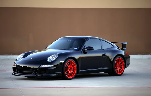 Picture 911, Porsche, Red, Carrera, Wheels, OZ Racing