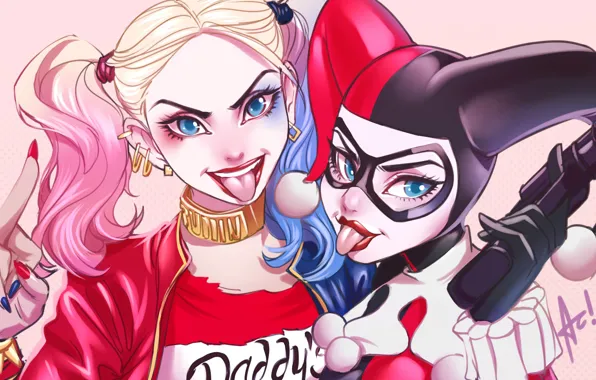 Picture Girl, Art, Harley Quinn, DC Comics, Harley Quinn