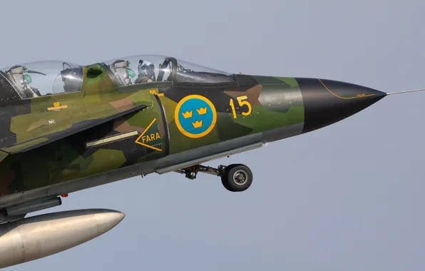 Fighter, Pilot, Chassis, Cockpit, You CAN, Swedish air force, Can 37 Viggen, Gdynia Aerobaltic 2019