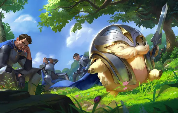 Poro, Demacia, Legends of Runeterra