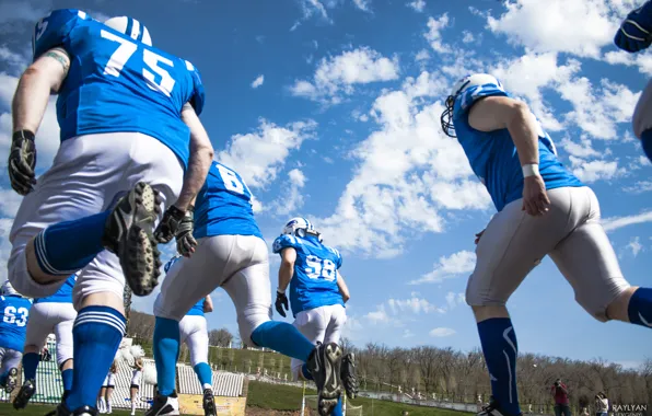 Picture the sky, football, sport, team, American football, Volga kites