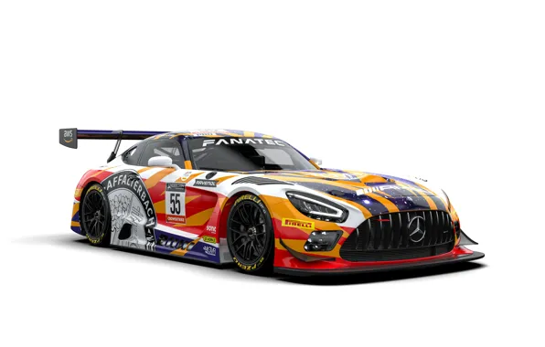 Picture Mercedes, Mercedes-AMG GT3, Spa24h, Mercedes-AMG Team, GruppeM, №55