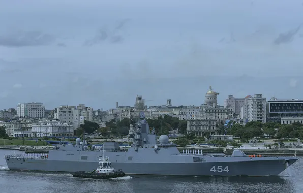 Frigate, Cuba, Havana, visit