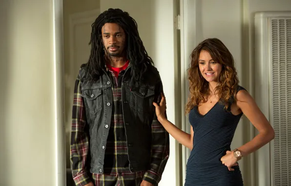 Picture Nina Dobrev, Let's be cops, Let's Be Cops, Damon Wayans